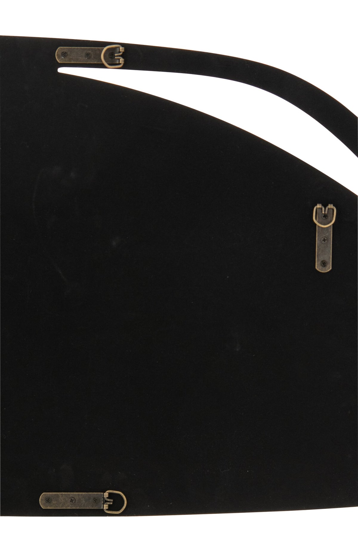 Wall Mirror Irregular Mdf/Paint Orange