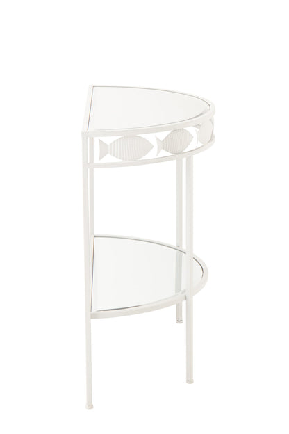 Console Fish Iron White