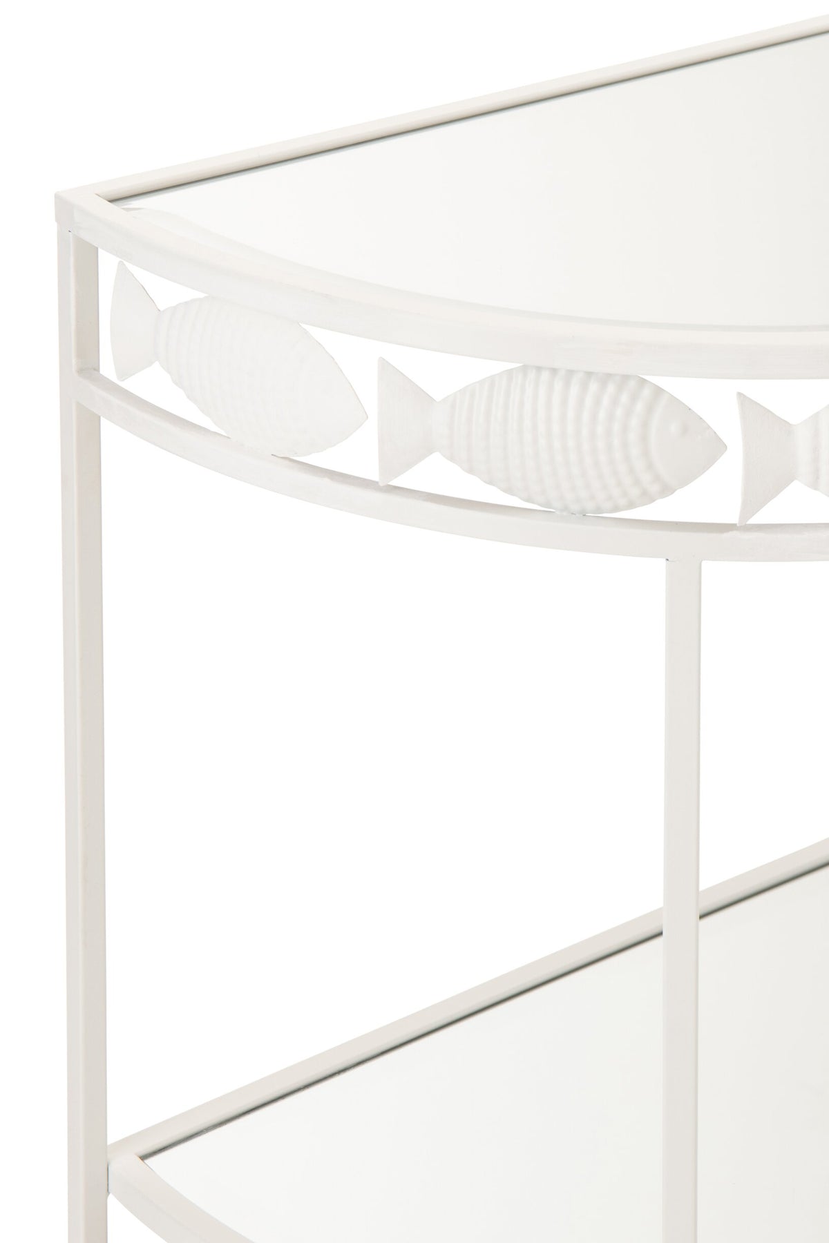 Console Fish Iron White