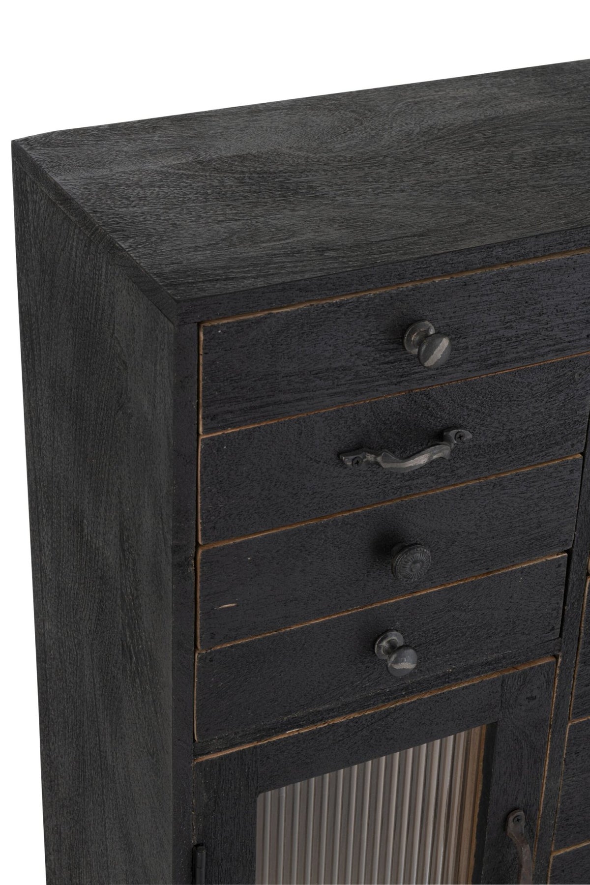 Cabinet Mango Wood Black