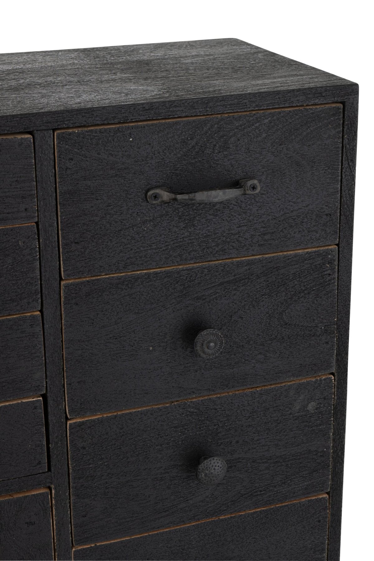 Cabinet Mango Wood Black