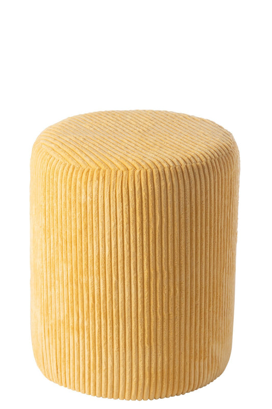 Stool Colorful MDF Light Yellow