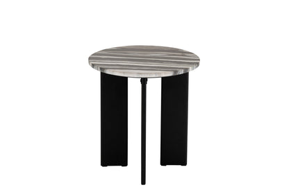 Side Table Mathilde Marble Black/Grey