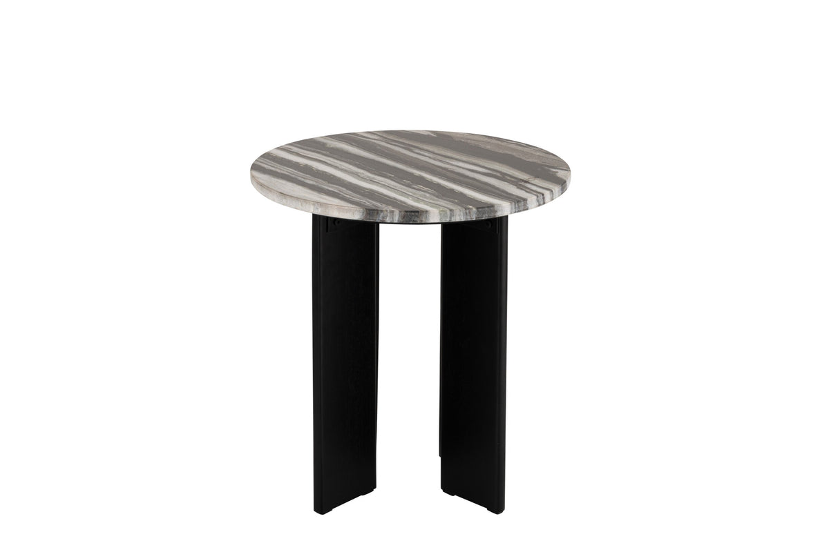 Side Table Mathilde Marble Black/Grey