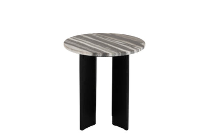 Side Table Mathilde Marble Black/Grey