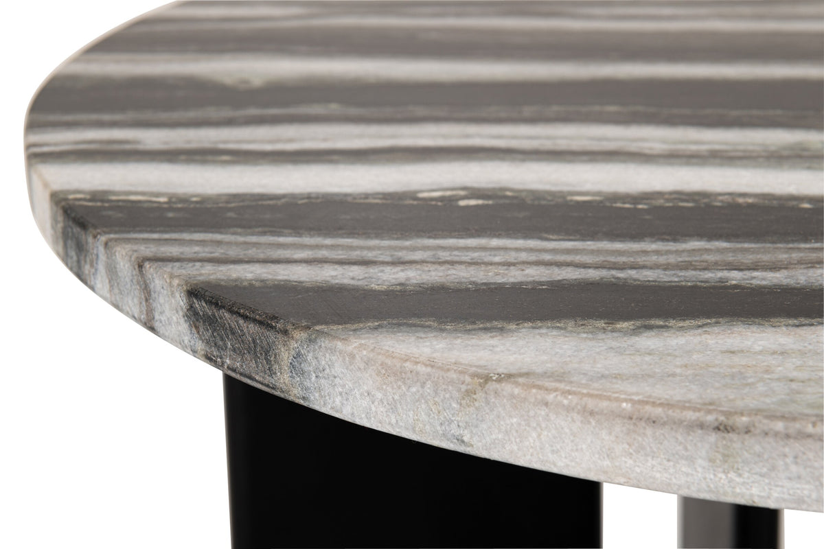 Side Table Mathilde Marble Black/Grey