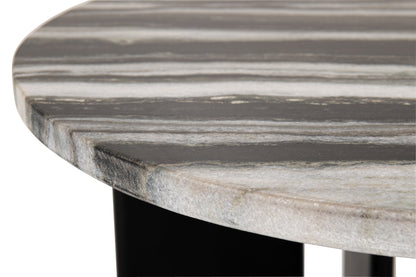 Side Table Mathilde Marble Black/Grey
