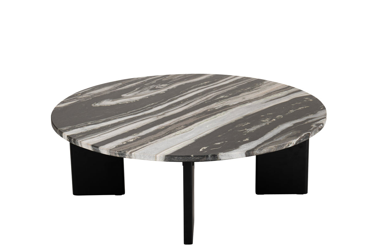 Coffee Table Mathilde Marble Black/Grey