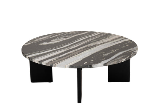 Coffee Table Mathilde Marble Black/Grey