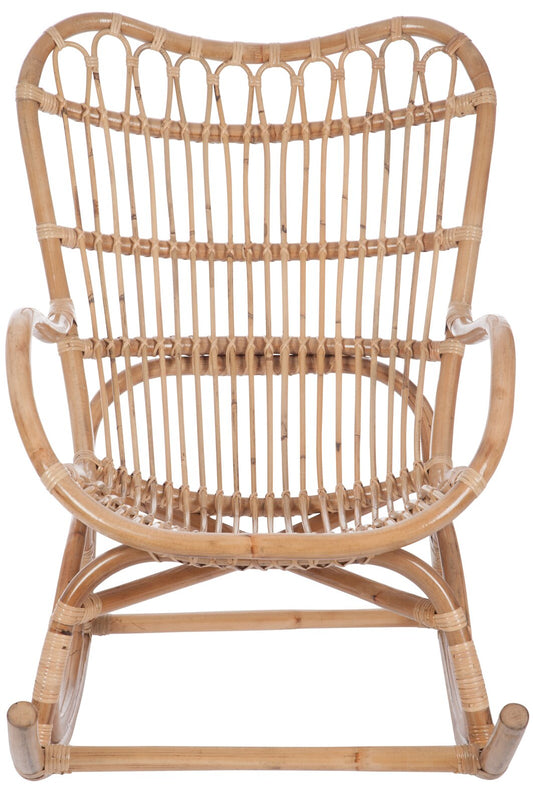 Rocking Chair Rattan Natural