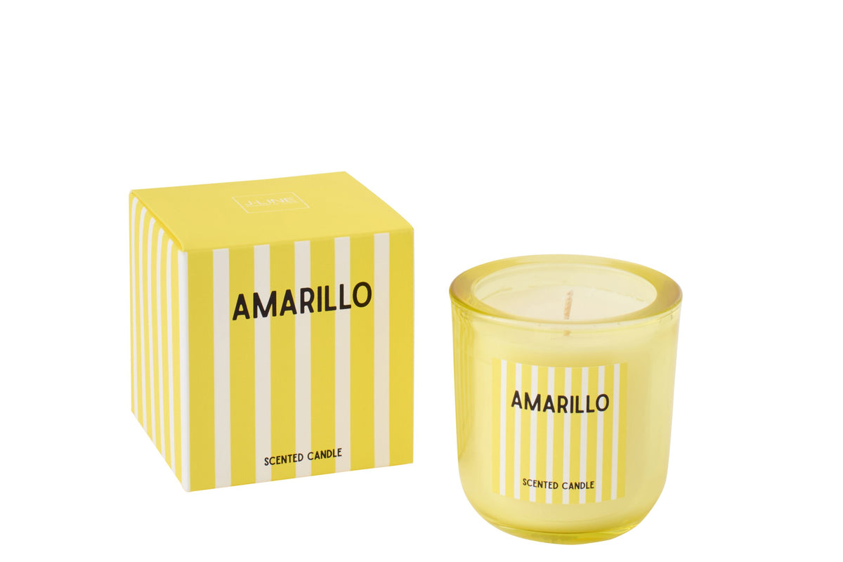 Geurkaars Amarillo Was Geel Small
