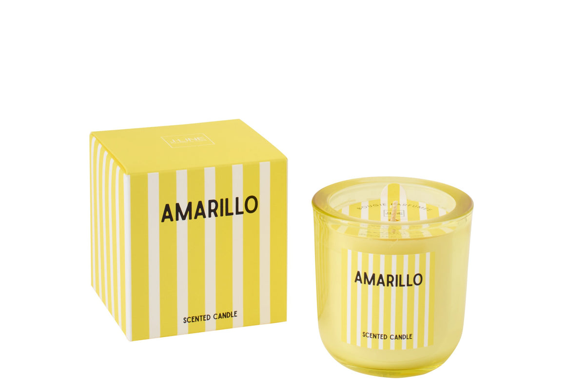 Geurkaars Amarillo Was Geel Small