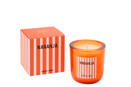 Geurkaars Naranja Was Oranje Small