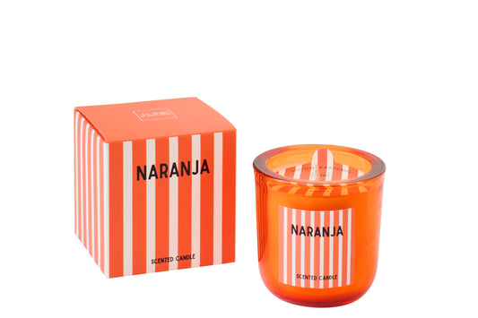 Geurkaars Naranja Was Oranje Small