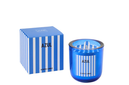 Geurkaars Azul Was Blauw Small