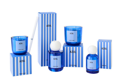 Geurkaars Azul Was Blauw Large