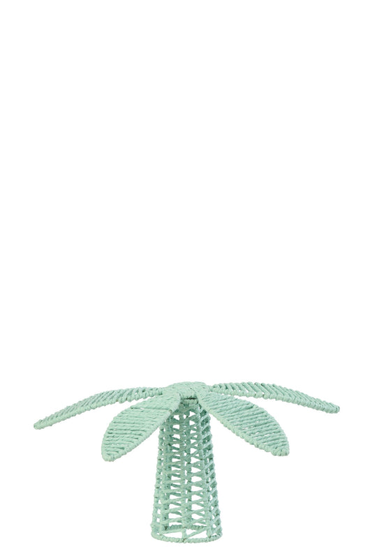 Palm Tree Paper Azure Blue Small