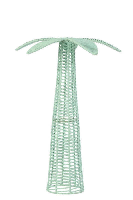 Palm Tree Paper Azure Blue Large