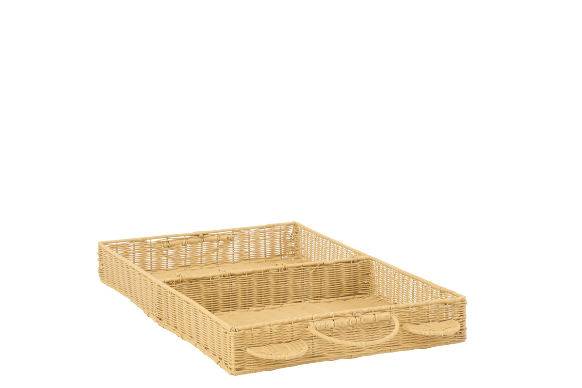 Large natural synthetic hamper trunk