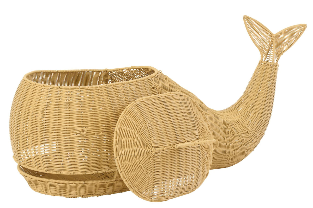 Panier baleine synthétique naturel