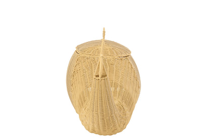Panier baleine synthétique naturel