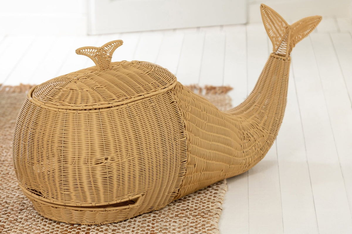 Panier baleine synthétique naturel