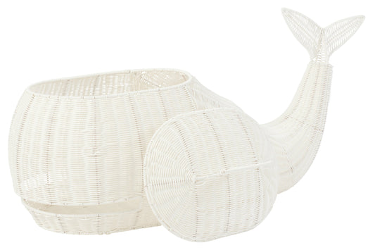 Mand walvis synthetisch wit
