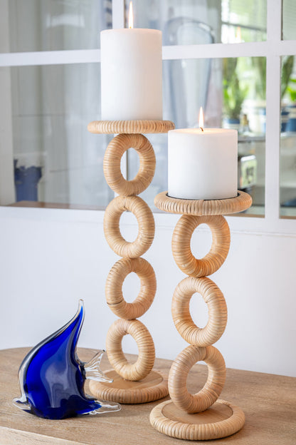 Kaarshouder Ring Mdf Naturel Small