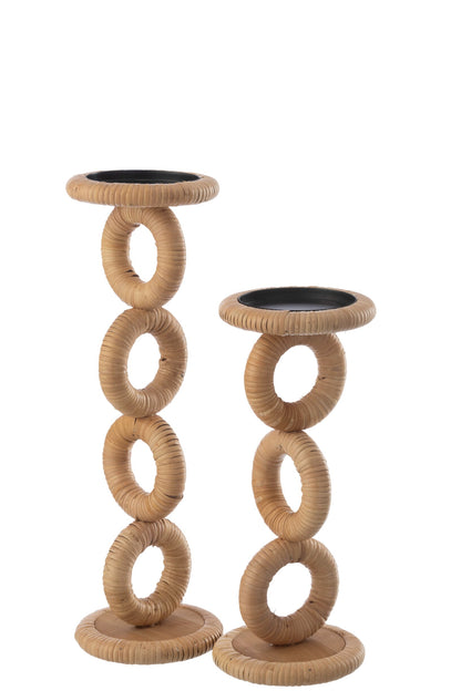 Kaarshouder Ring Mdf Naturel Large