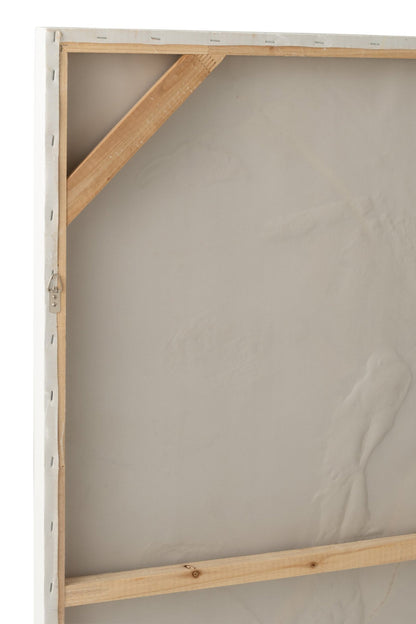 Painting Circkles Acrylic Dark Orange/Off-White