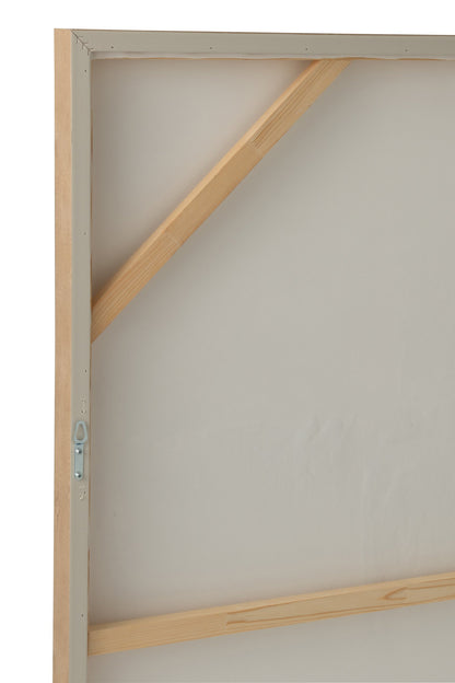 Painting Abstract Pinewood Brown