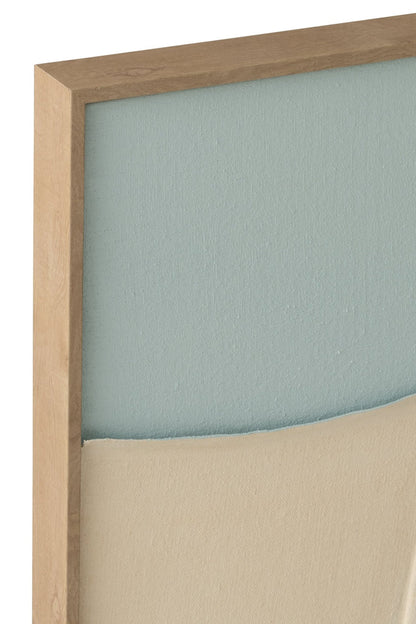 Painting Ella Pinewood Blue/Off-White