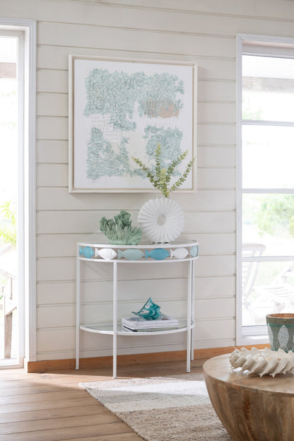 Painting Plaster Pinewood White/Light Green