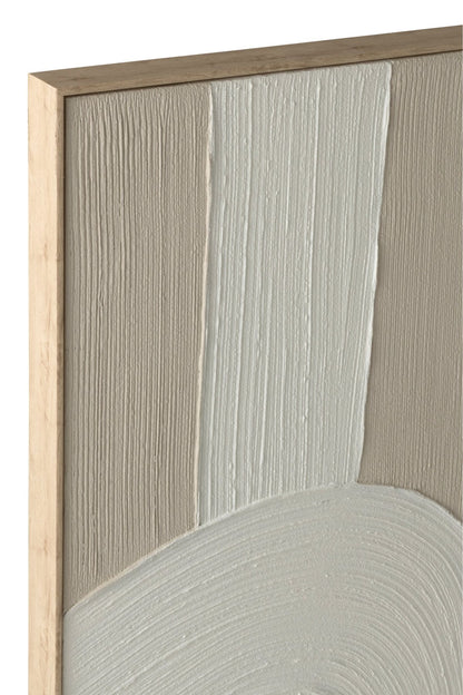 Painting Lines Pinewood White/Light Beige