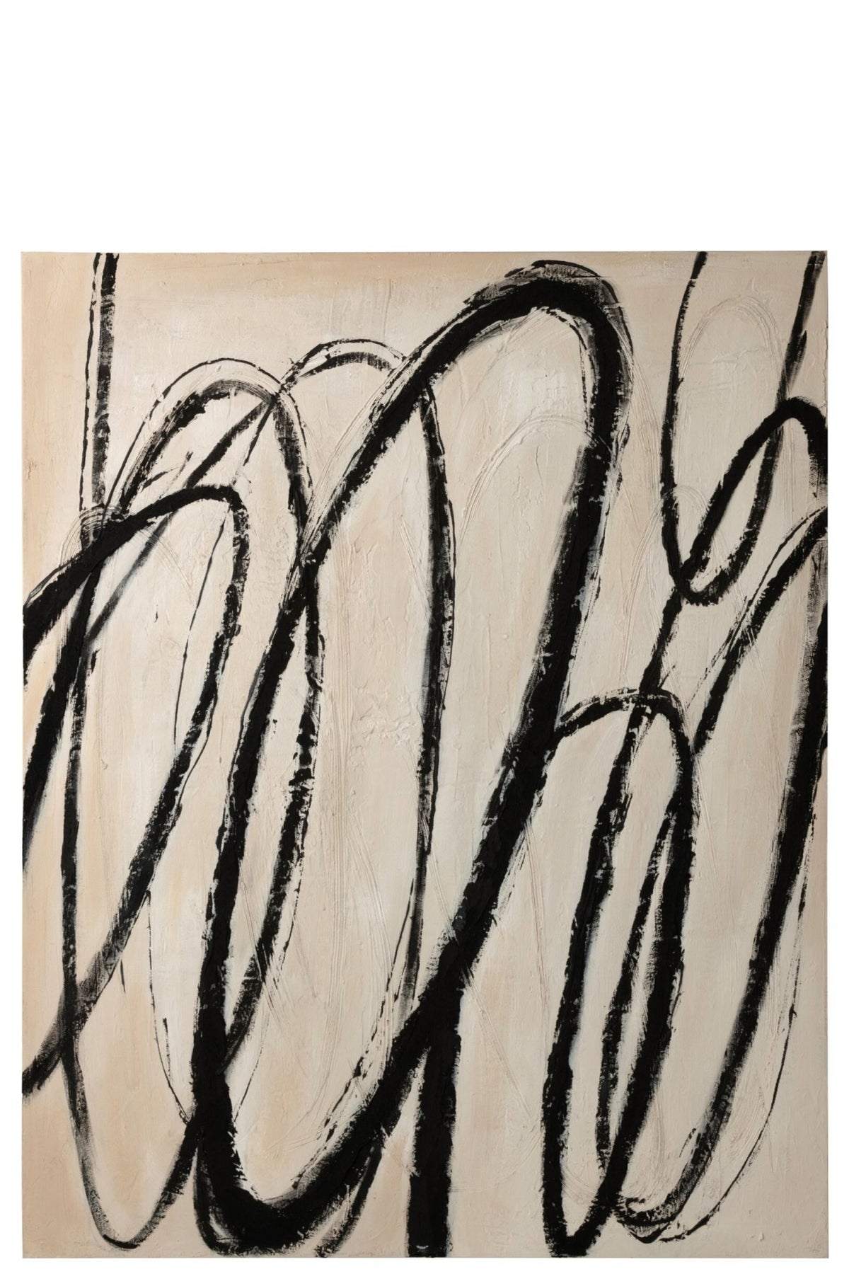 Painting Rings Pinewood Beige/Black