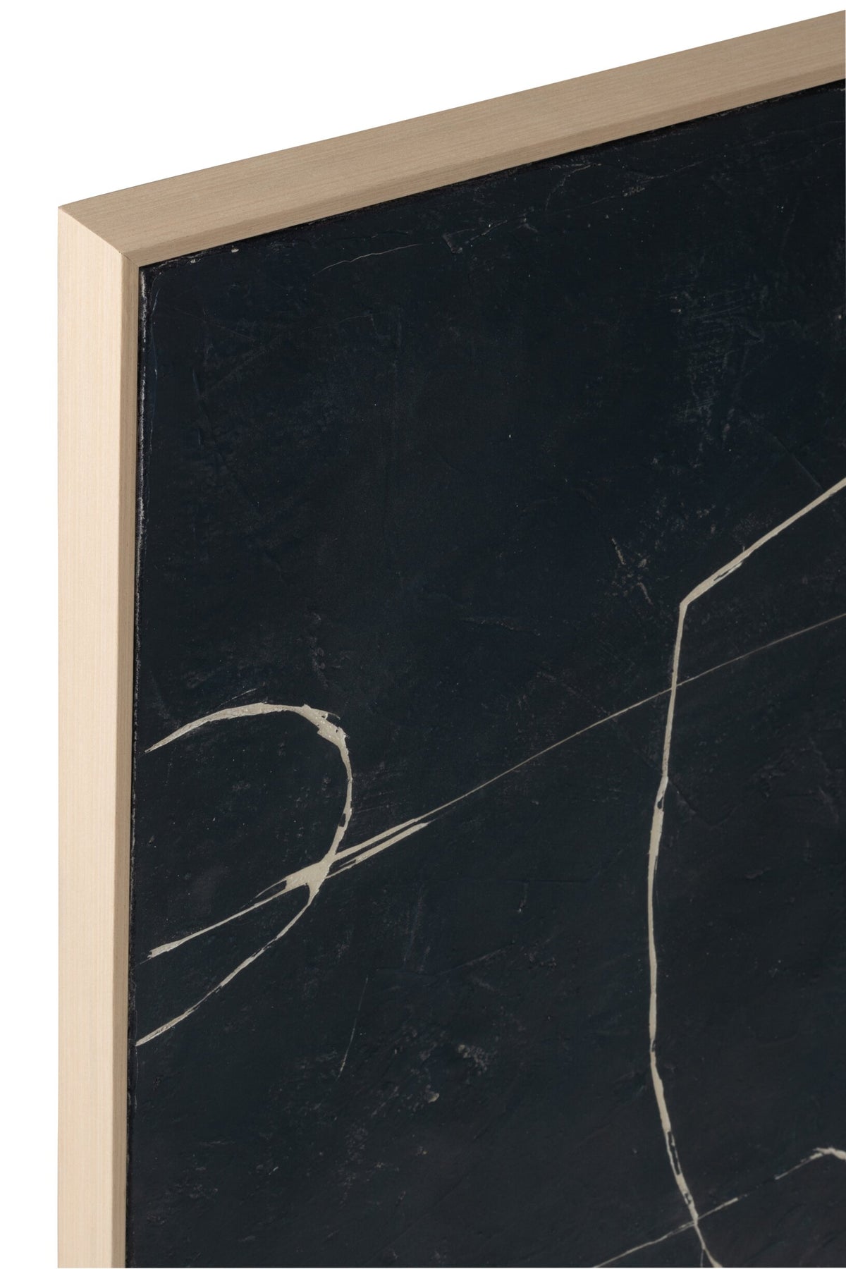 Painting Scratches Pinewood Blue/White