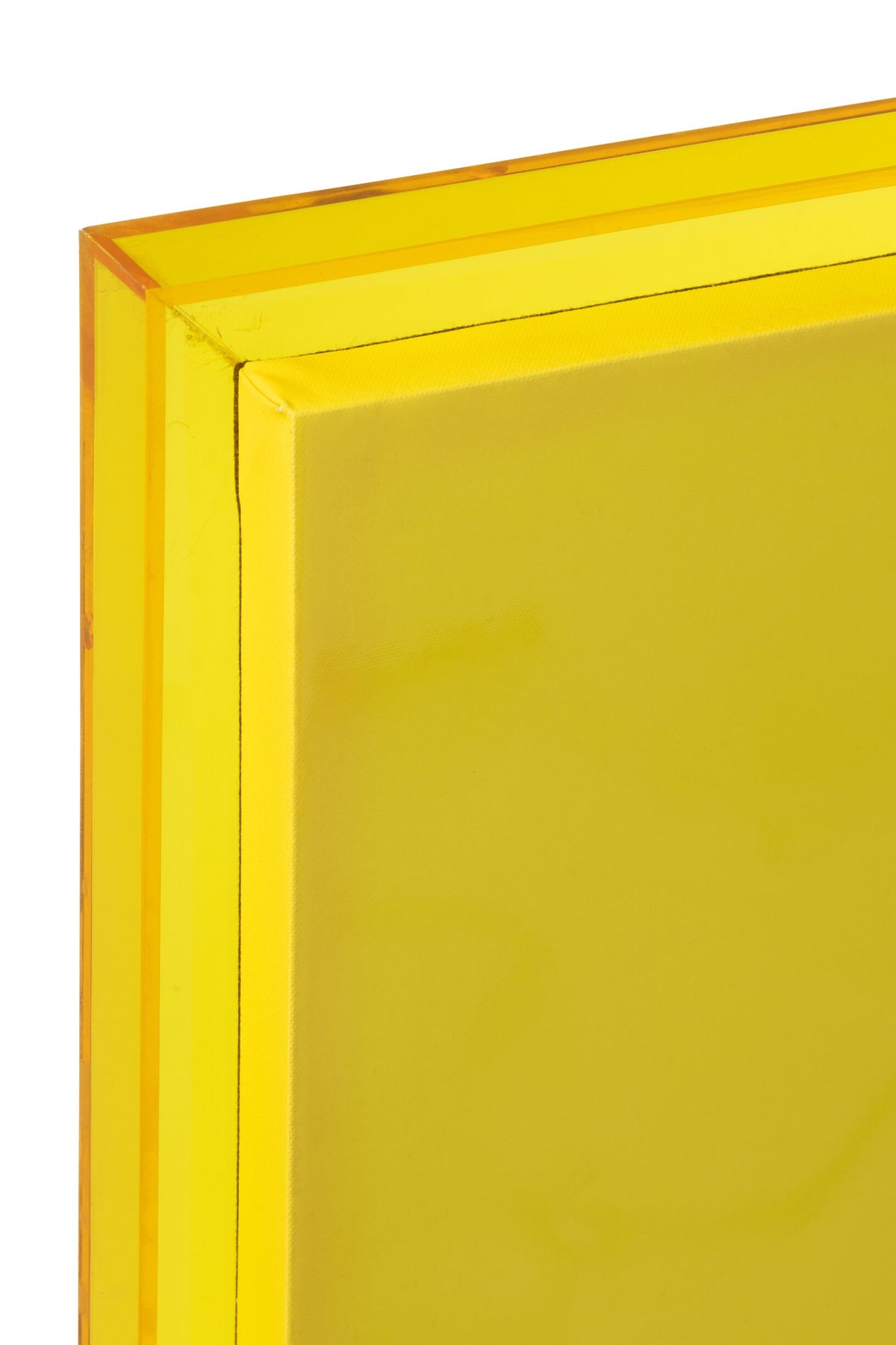 Wall Decoration Modern Canvas Neon Yellow