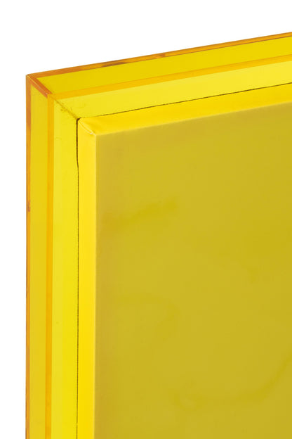 Wall Decoration Modern Canvas Neon Yellow