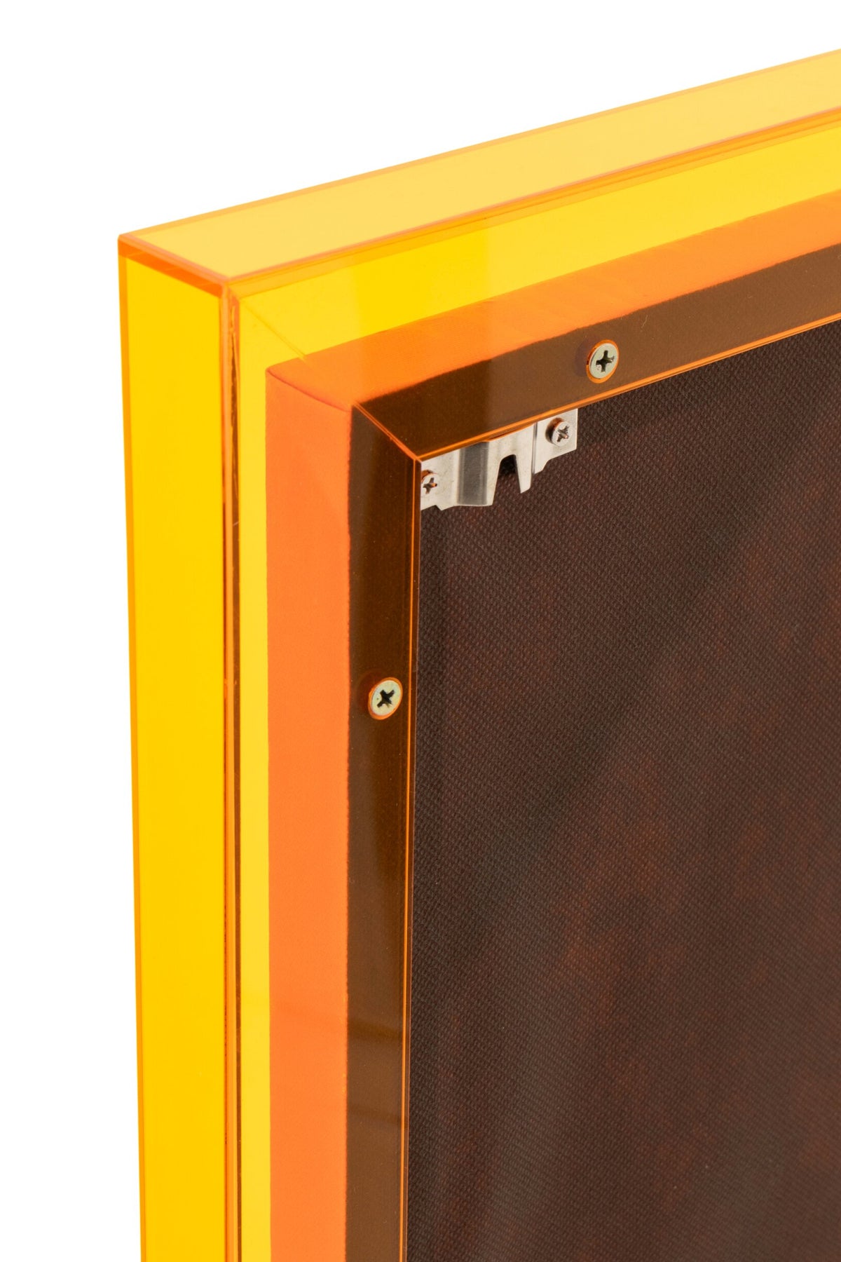 Wall Decoration Modern Canvas Neon Orange