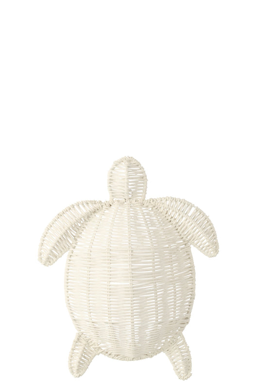 Wall Decoration Turtle Iron Off-White Small