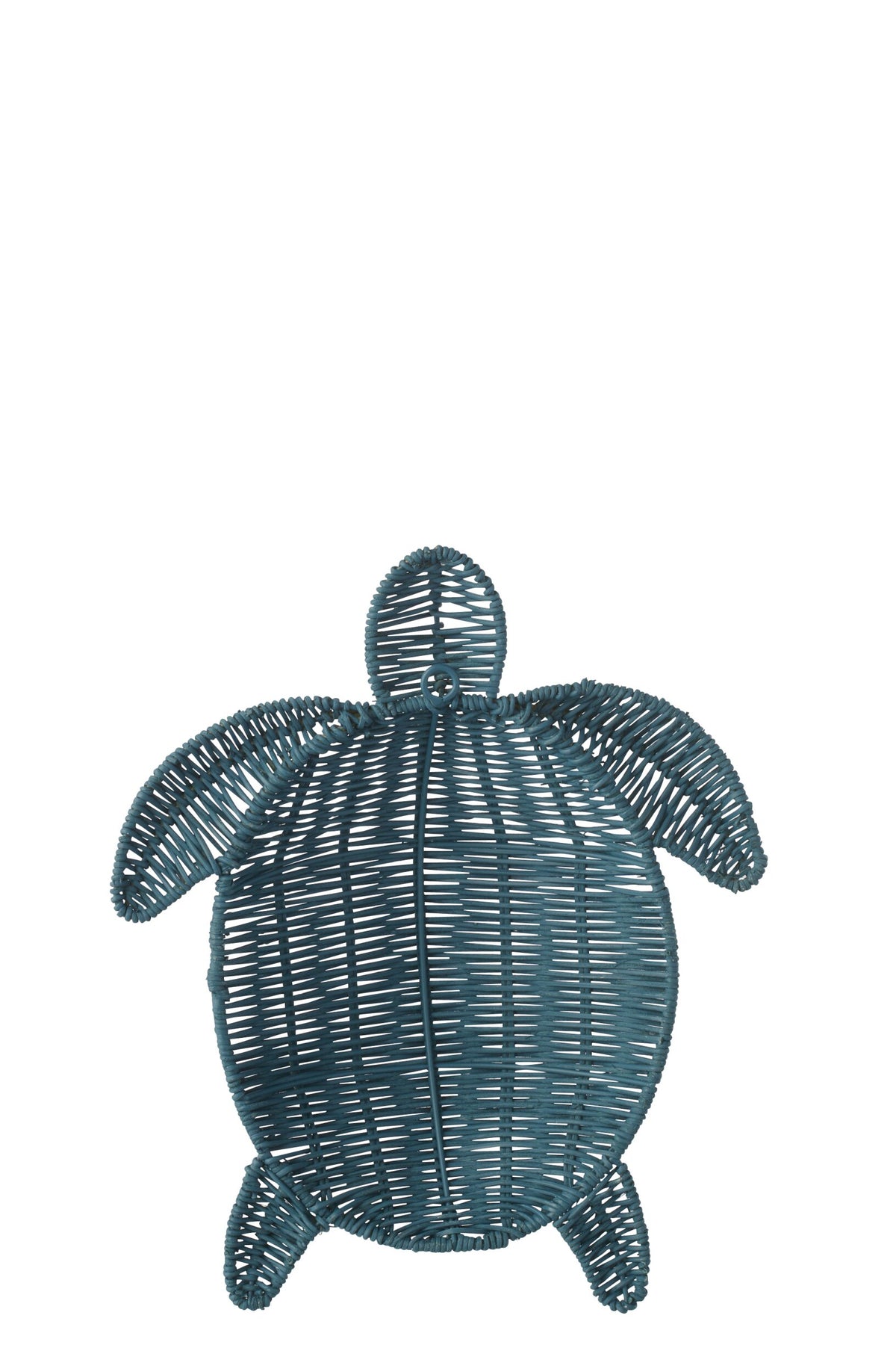 Wall Decoration Turtle Iron Dark Blue Small