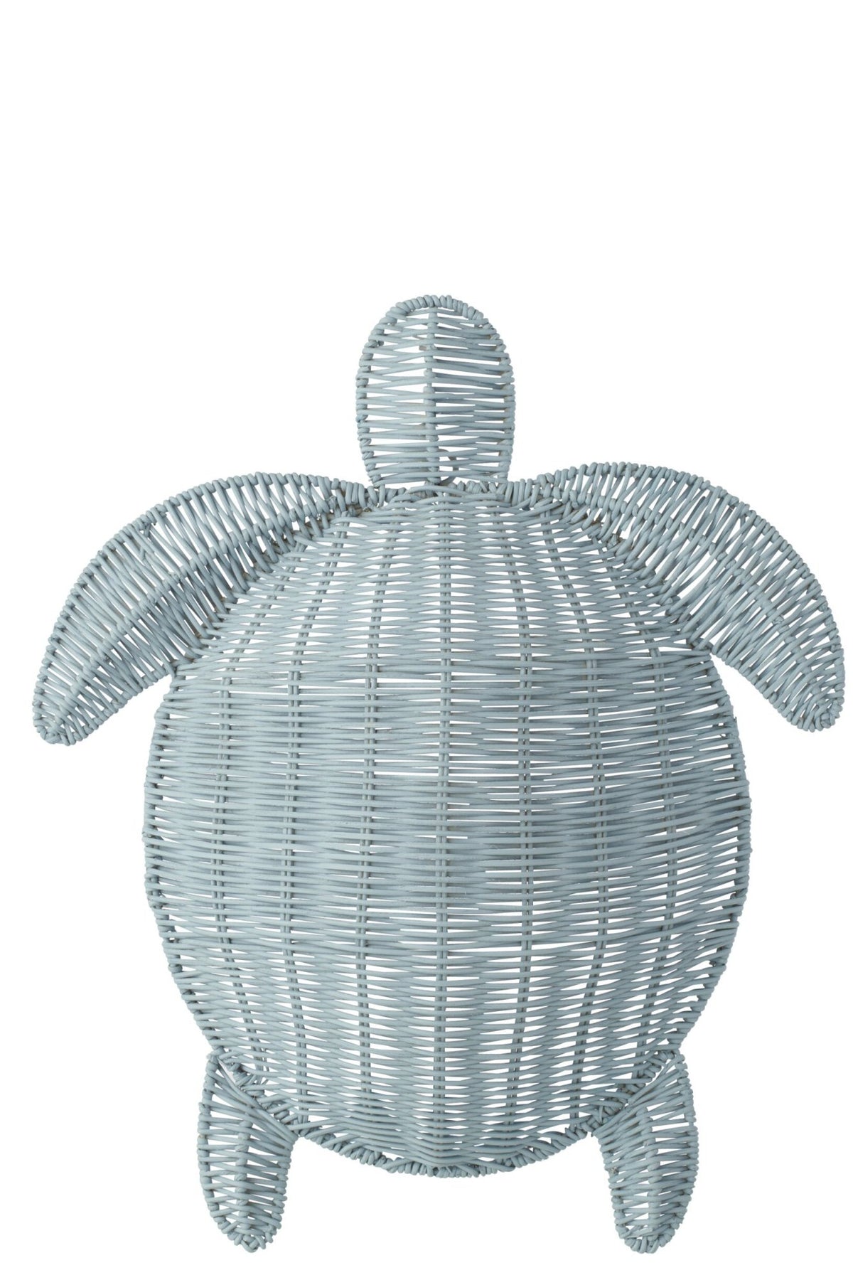 Wall Decoration Turtle Iron Light Blue Large