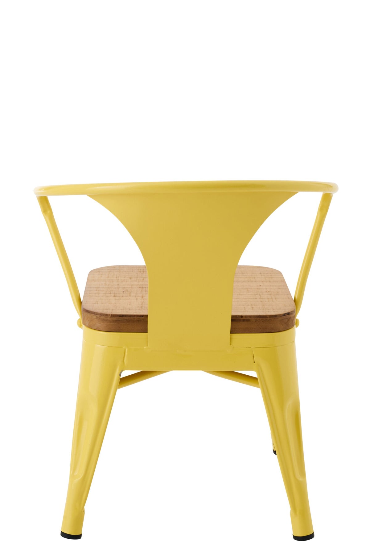 Kids Chair Evi Iron/Plywood Yellow