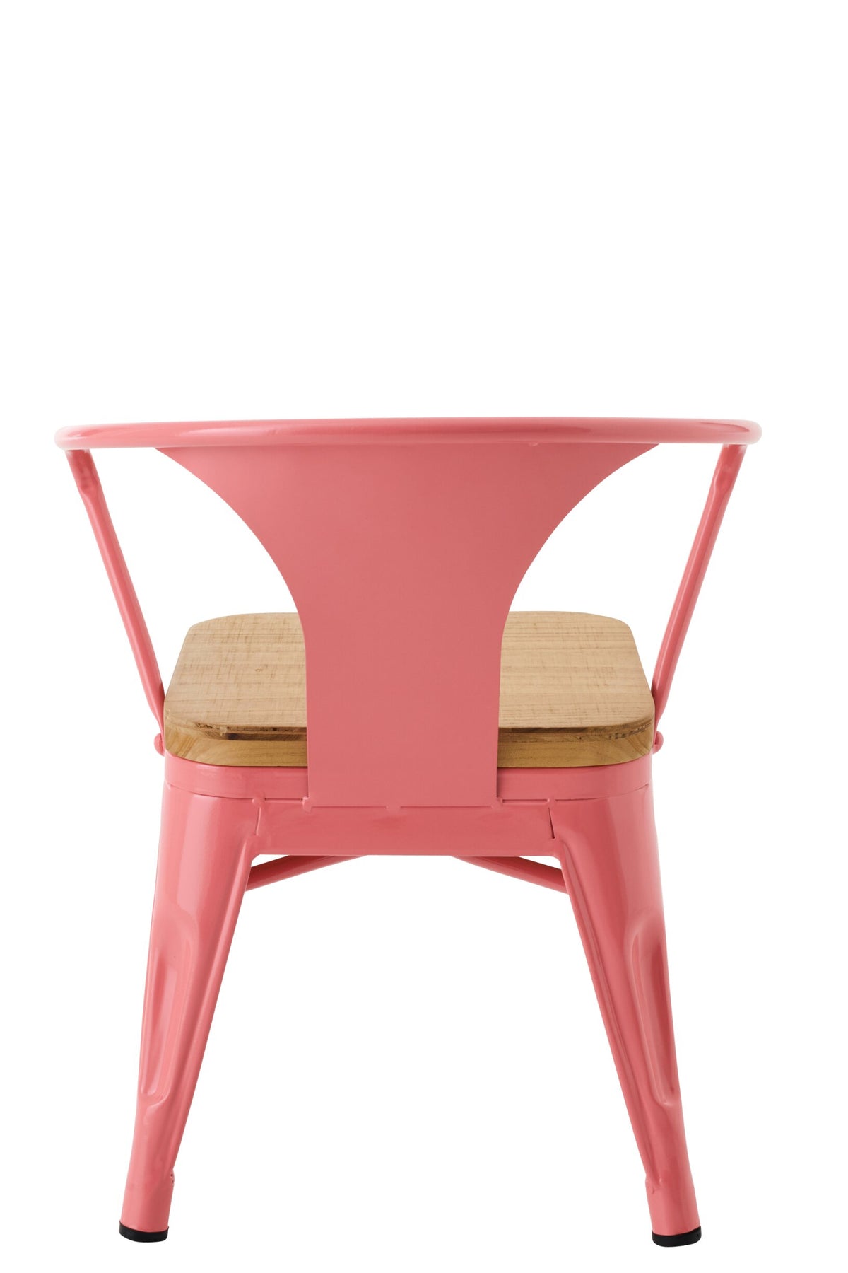 Kids Chair Evi Iron/Plywood Dark Pink