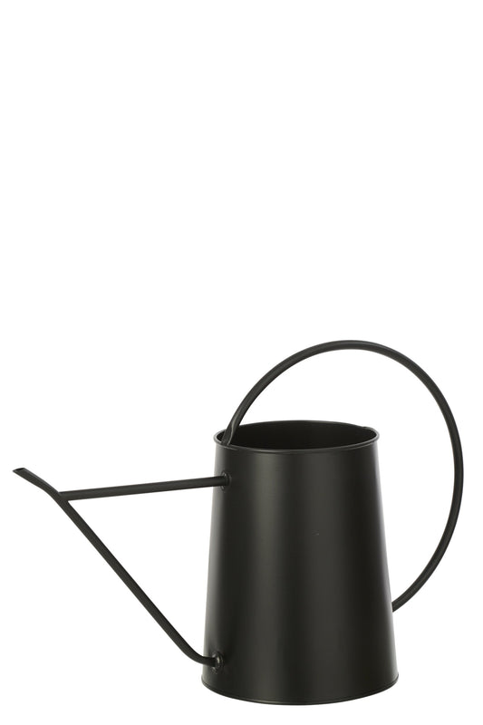 Watering Can Decorative Iron Black