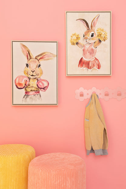 Painting Sporty Rabbit Acrylic Multi ass4