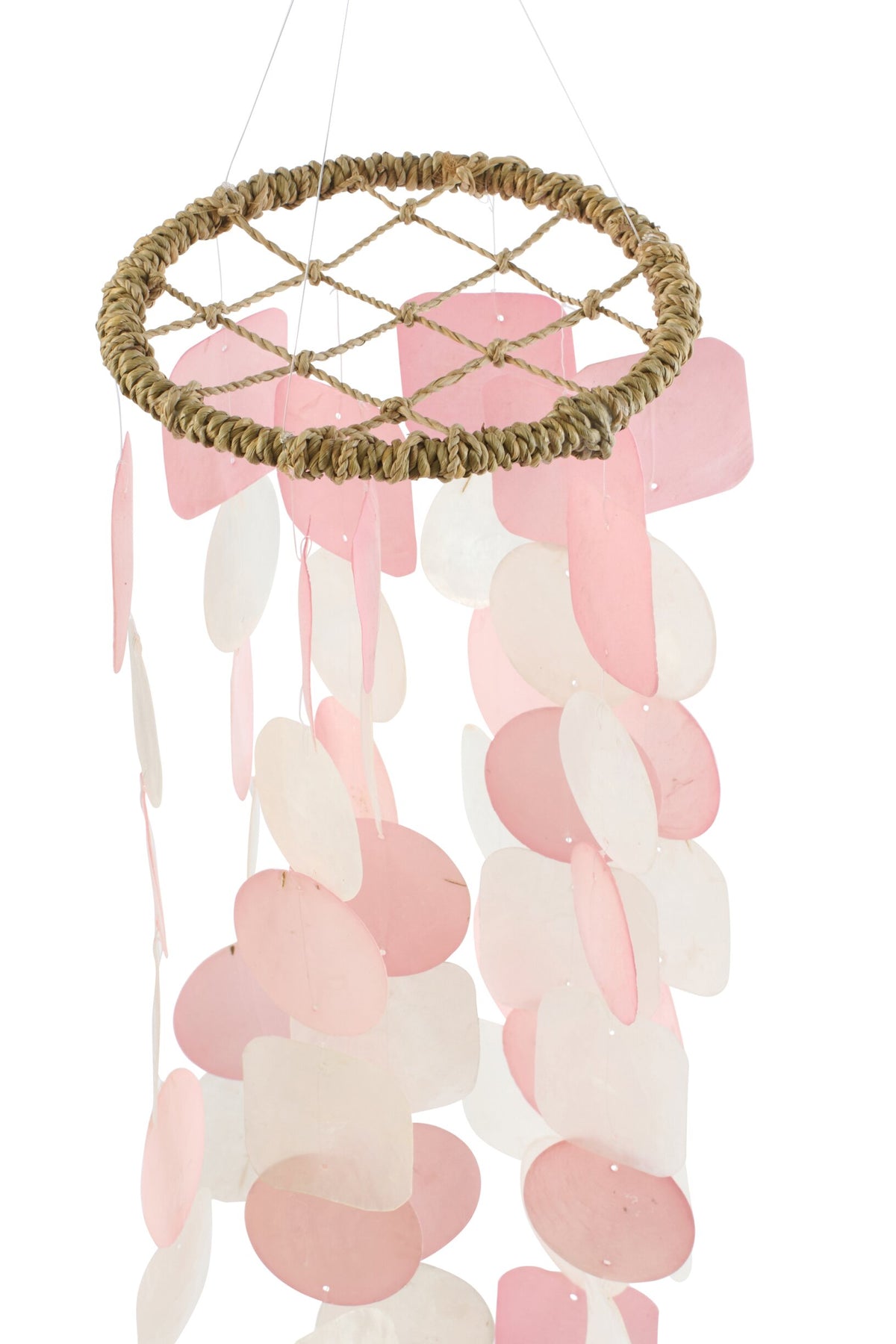 Wind Chime Lisa Capiz Pink
