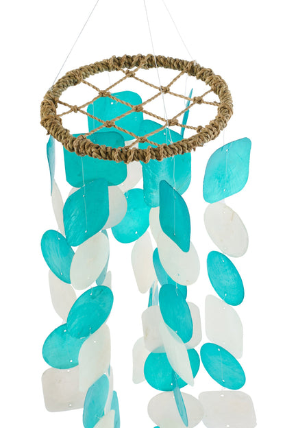 Wind Chime Lisa Capiz Turquoise