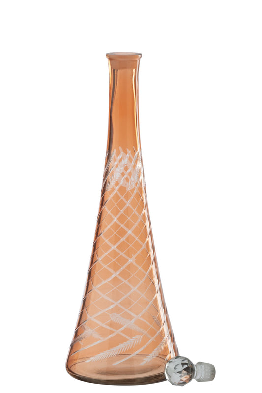 Carafe Glass Orange
