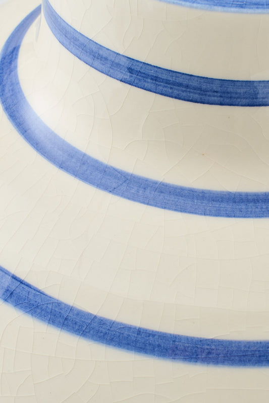 Vase Ceramic Blue/White